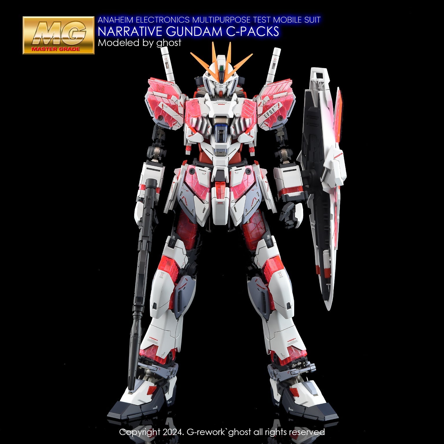 G-Rework [MG] RX-9/C NARRATIVE GUNDAM Ver.Ka – Gundam Extra-Your