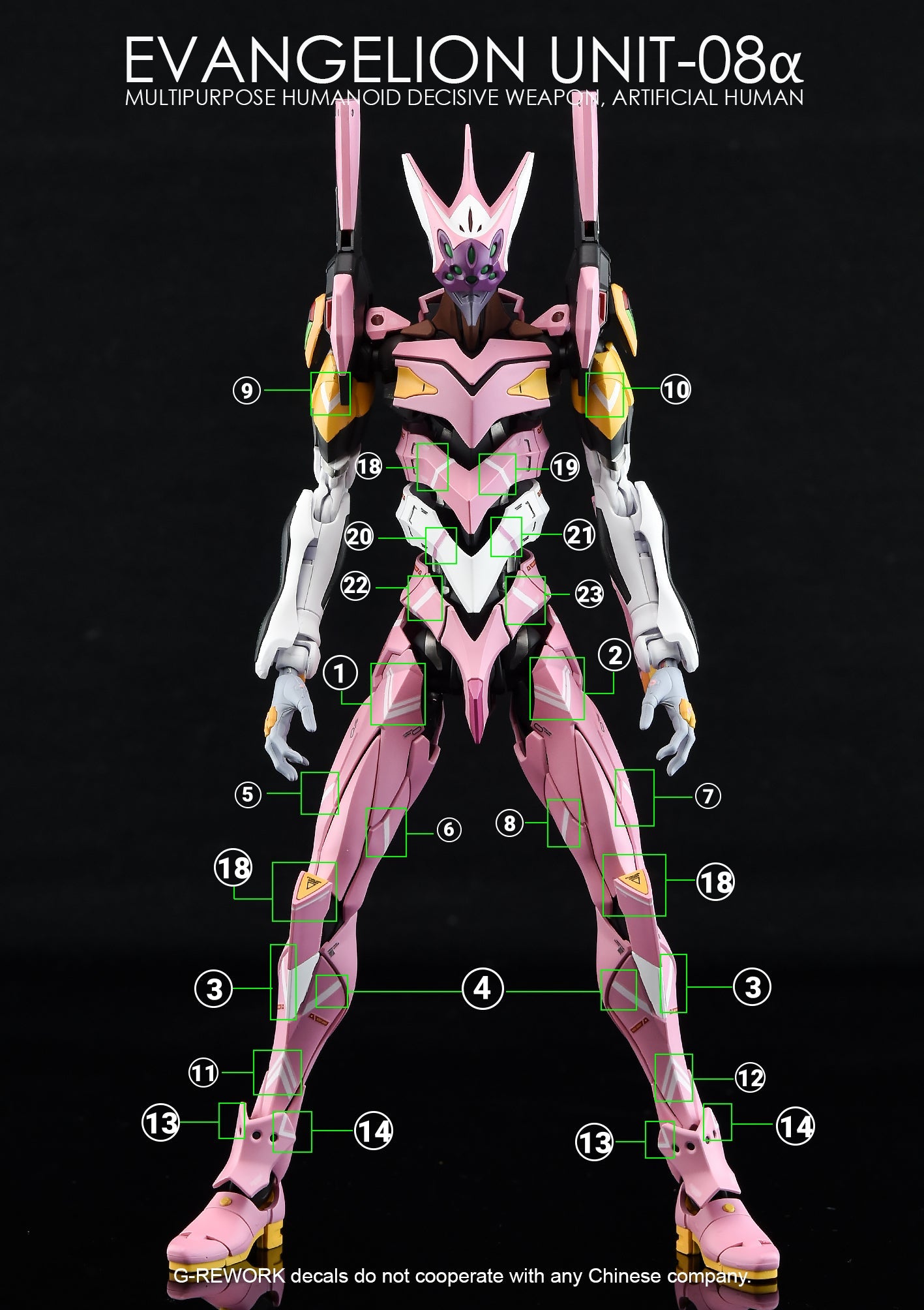 G-Rework [RG] EVANGELION UNIT-08 – Gundam Extra-Your BEST Gunpla