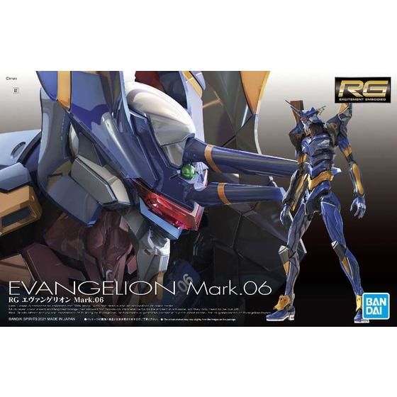 Bandai Hobby RG EVANGELION Mark.06 - EVA 06 (2021) – Gundam Extra